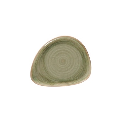 RAK Porcelain Spot tanier plytký 24 x 19,5 cm smaragdový SEMFLFP24-12