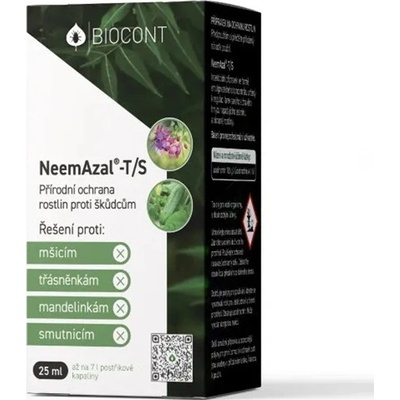 Biocont Neem Azal - bio insekticid proti škodcom 25 ml