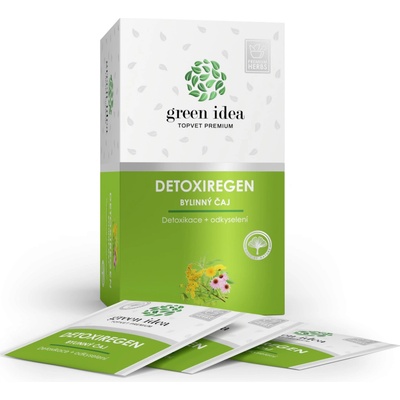 Green idea Detoxiregen bylinný čaj 20 x 1,5 g