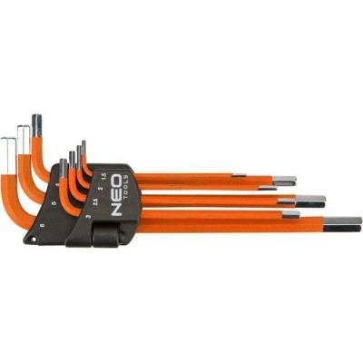 NEO Tools Šestihranné klíče 1,5-6 mm sada 7 ks 09-517