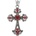 FALON Нашийник Cross - Red - PSY1139