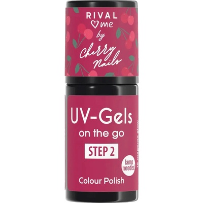 RIVAL Loves Me Lak na nehty UV gel 15 magenta glow