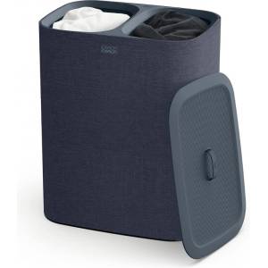 Joseph Joseph Кош за пране Joseph Joseph Tota 50004, 90 l, Дръжки за пренасяне, 2 разделения, Черен (50004)