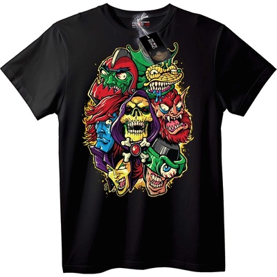 NOONEBRAND Тениска Герои от Mortal Kombat - 6XL, Black