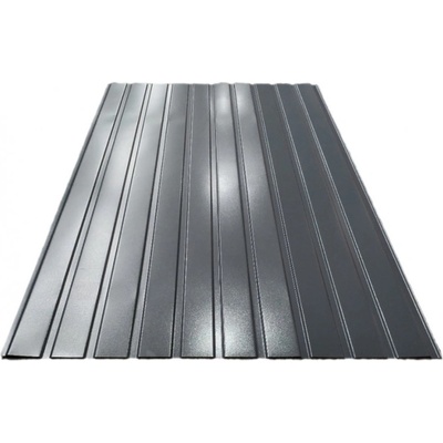 Gutta Trapézový plech Guttatop T-7 - antracit Barva Antracit Rozměr 2000 x 1200 mm, 2,4 m2