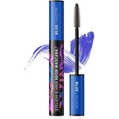 Dermacol Neon Eyelash & Hair riasenka Blue Lagoon 9 ml