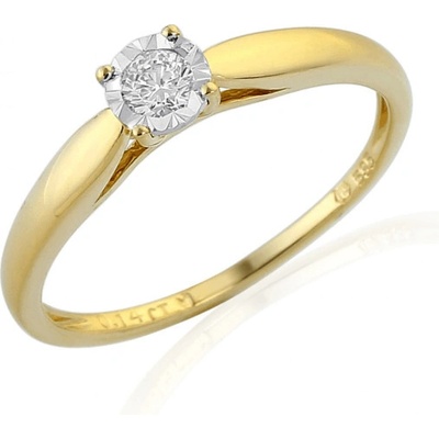 Gems Zásnubní prsten Vezulli v kombinovaném zlatě s brilianty 3812170 5 50 99