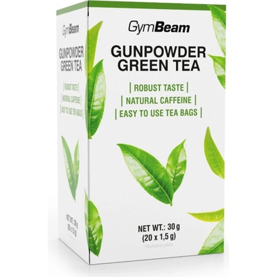 GymBeam Gunpowder green tea 20 x 1,5 g