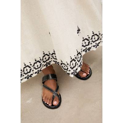 ANSWEAR Рокля с лен Answear. LAB (CC2493.ums)