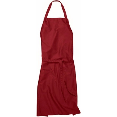 Workwear Verona 90 Dlouhá zástěra s laclem 00131-01 Regency Red