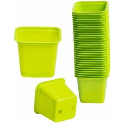 Nohel Garden NG 65864ze kvetináč sadbový GREEN zelený 6x6cm 25ks xx