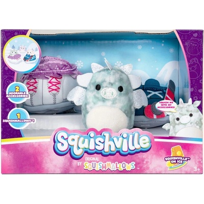 Jazwares Set Plus Squishville On Ice