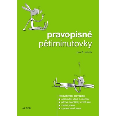 Pravopisné pětiminutovky pro 3. ročník