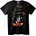 NOONEBRAND Тениска Mickey Магьосник Коледа - XXS, Black