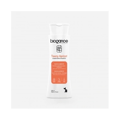 BIOGANCE Twany apricot shampoo - Шампоан за кучета и котки с оранжева и кафява козина 250 мл