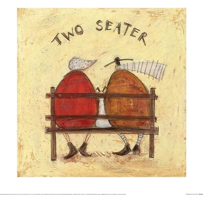 Umelecká tlač Sam Toft - Two Seater, 40 × 40 cm