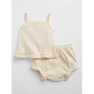 GAP Бебешки комплект Brannan Bear танкетка и шортове GAP GAP | Bezhov | Момичешки | 50-62