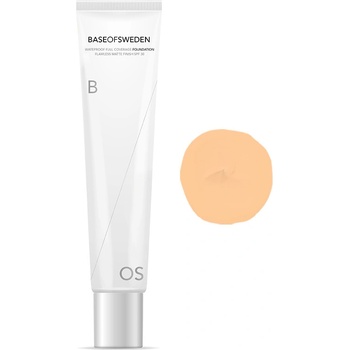 Base of Sweden Waterproof Full Coverage Foundation SPF30 Energetic Fresh 30 ml