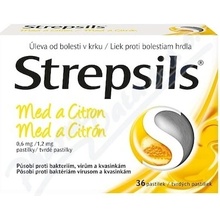 Strepsils Med a Citrón pas.ord.36