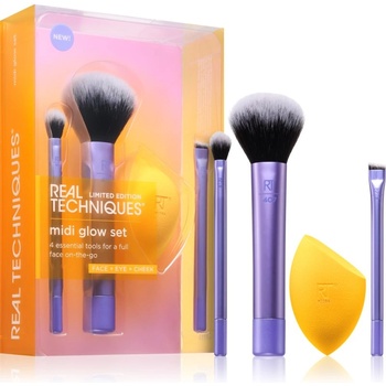 Real Techniques Midi Glow Set комплект четки