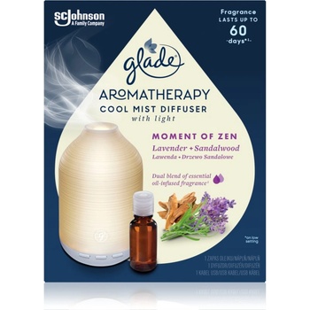 Glade Aromatherapy Moment of Zen aроматизиращ дифузер с пълнител Lavender + Sandalwood 17, 4ml