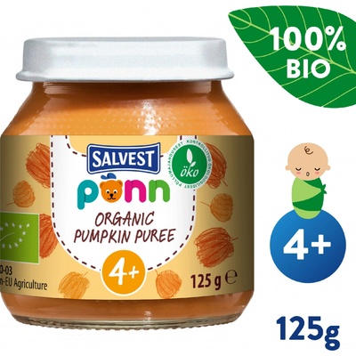 Salvest Põnn BIO Dýňové pyré 125 g