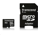 Paměťové karty Transcend microSDHC 8 GB UHS-I Premium TS8GUSDU1