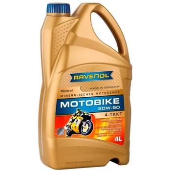 Image 1 of RAVENOL Mineral Motobike 20W-50 4T 4 l