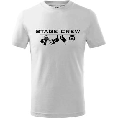 Osvetľovač stage crew tričko Biela