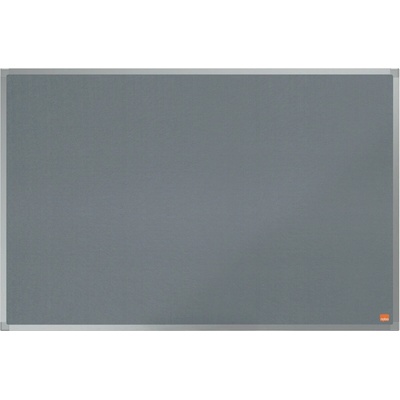 Nobo Tabule textilní Essential 90 x 60 cm plstěná, šedá