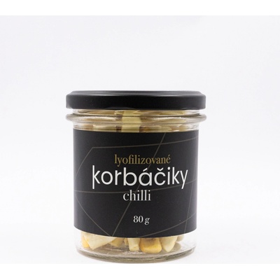 Lyopotraviny Lyofilizované korbáčiky chilli ve skle 80 g