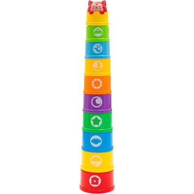 BABY MIX Vzdelávacie Poháriky S Melódiou