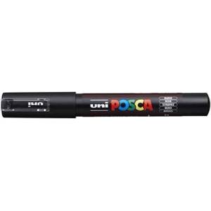 uni Декоративен маркер, 0, 7-1, 0 мм, UNI "Posca PC-1M", черен 285098000 (285098000)