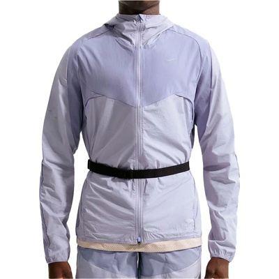 Nike Мъжко яке за бягане Nike Stride Dri-Fit Running Jacket - Iron Purple / Indigo Haze / Reflective Silver (028-0917-0211)