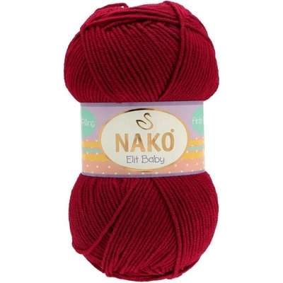 Nako Elit Baby 298 bordová