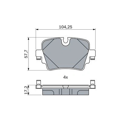 Bosch 550 mm BO 3397008842