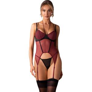 Obsessive Parisel Corset & Thong S/M