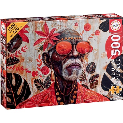 Educa Пъзел Educa - Пазителят на тропиците, 500 части (EDU20238)