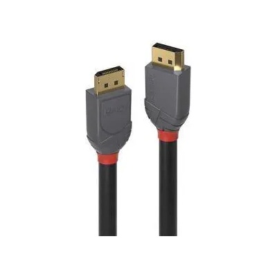 Lindy Кабел LINDY DisplayPort Anthra Line 8K медни проводници, LNY-36480