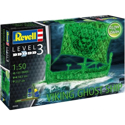 Revell Model Kit Vikingská loď duchů Plastic 05428 1:50