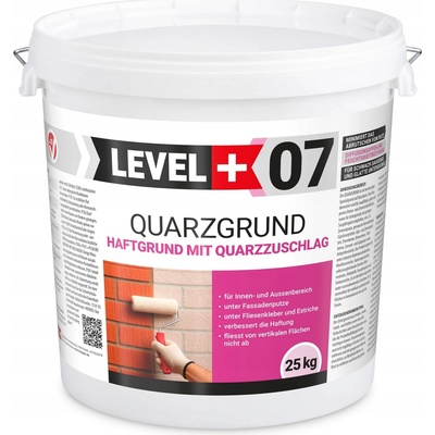 Křemenný adhezní penetrační nátěr LEVEL+ 16,66 l bílý