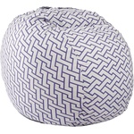 PUFRELAX Барбарон 600л. King Size, Zappity Purple, Перящ се калъф, Пълнеж с микс от мемори пяна и дунапрен, Гама Premium (PUF-M-K-PT-ZAP) - topmarket