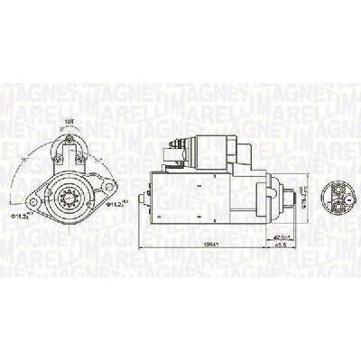 Startér MAGNETI MARELLI 063721286010