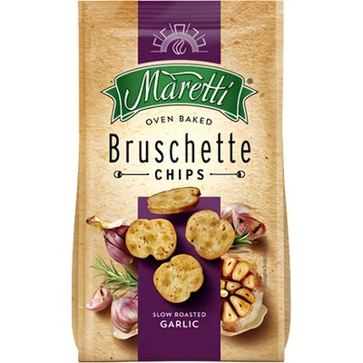 Maretti Roasted Garlic sucháriky s cesnakom