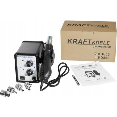 Kraft & Dele KD858 Zváračka plastov 700W+ príslušenstvo