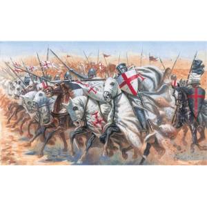 Italeri Комплект модел фигури 6125 - templar knights (medieval era) (1: 72)