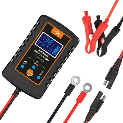 eXtreme® SBC-61220 inteligentná mini mikroprocesorová nabíjačka akumulátorov 2A 2IN1