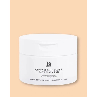 Benton Guava 70 Skin Toner Face Mask Pad 70 Sheets 210 ml