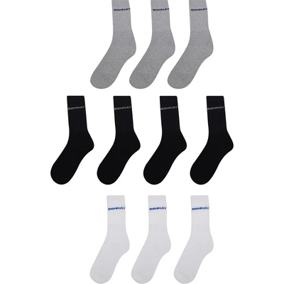Donnay Юношески чорапи Donnay 10 Pack Crew Socks Junior - Multi Asst
