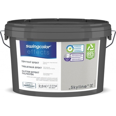 Swingcolor Barva s efektem třpytivým, skyline, matná, 2,5 l 6196 T02,5 7571